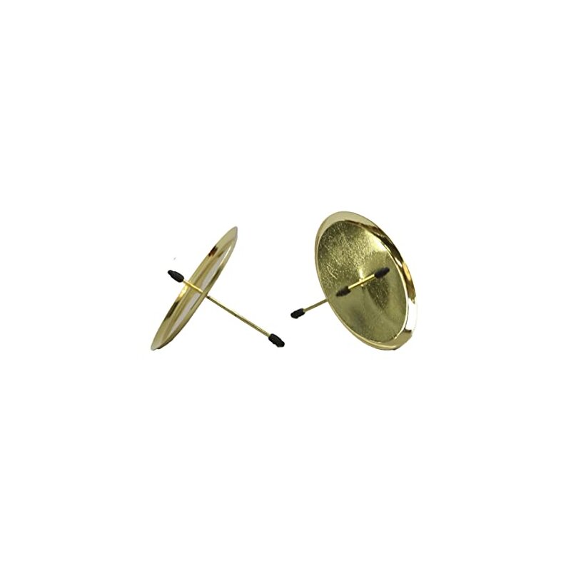 Adventskerzenhalter Ø8cm gold 4 Stück