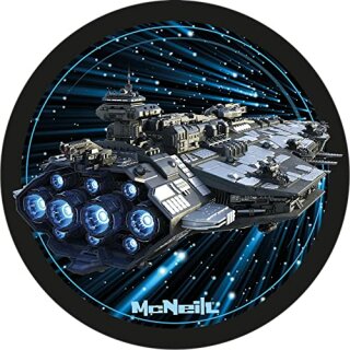 McAddys zu Schulranzen Space: sw/blau