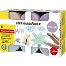 Fingerfarben Pastell 40ml 6er Etui