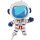 Folien-Ballon "Astronaut", H:91cm, heliumgeeignet, (Heliumpreis 7,00 €)