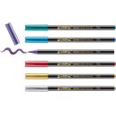 e-1340 Metallic Pinselstift 6St Set Xmas