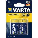 VARTA Batterie Longlife C 2er Blister