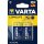 VARTA Batterie Longlife C 2er Blister