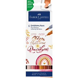 Gofa Aqua Dual Marker Lettering Set BoHo