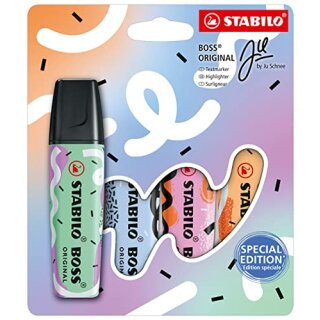 STABILO BOSS ORIGINAL 4er Etui by Ju Schnee