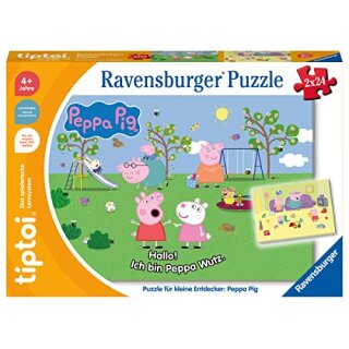 Puzzle für kleine Entdecker: Peppa Pig