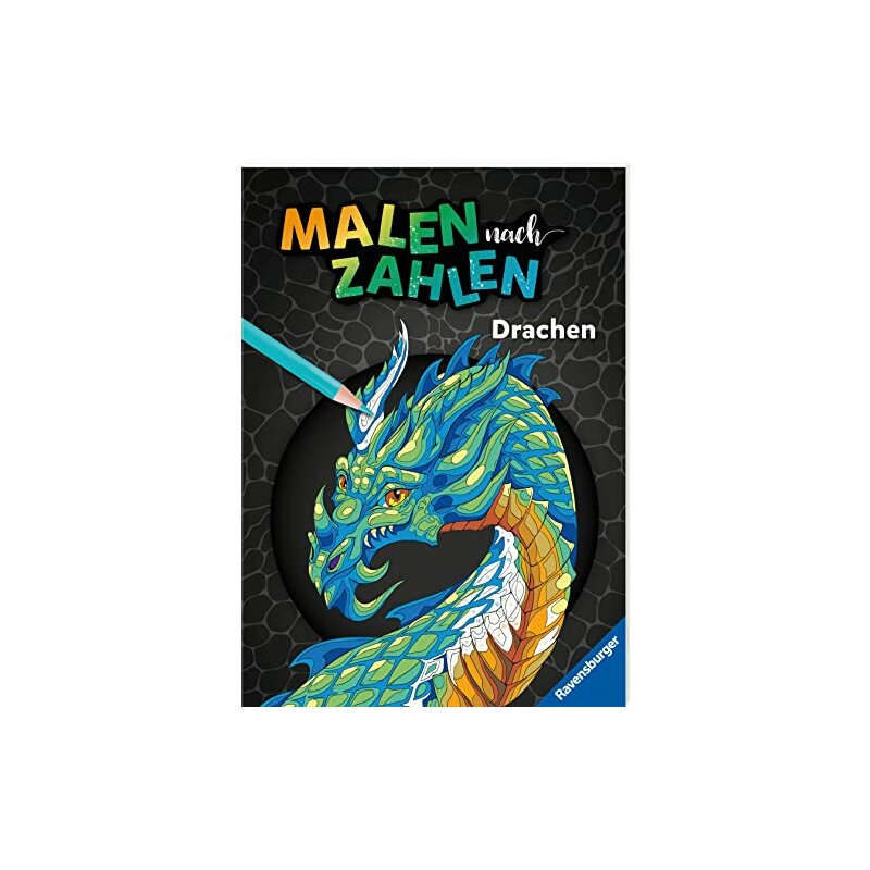 Malen nach Zahlen: Drachen, 6,99