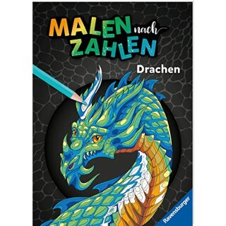 Malen nach Zahlen: Drachen