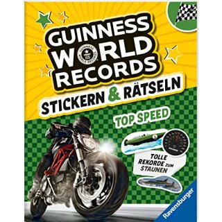 Guinness World Records: Stickern & Rätseln – Top Speed