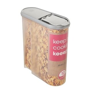Cerealien-Box 2,6 l 21,5 x 9,5 x 24 cm nordic grey