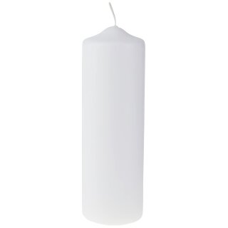Stumpenkerze, 8cm ø, 25cm