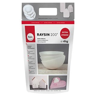 Gießpulver "Raysin" 200, weiß, Beutel 4kg