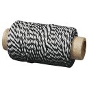 Garn, 1mm ø, schwarz, auf Rolle ca. 35m, SB-Btl 10g