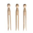 AAO Rundkopf-Wäscheklammern, natur, 11cm, SB-Btl...