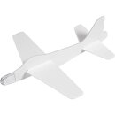 Flugzeug-Sortiment, Weiß, L 19 cm, B 17,5 cm, 2...