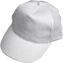 Cap, Weiß, Größe 49,5-56 cm, 1 Stk