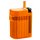 Magic Smoking Box orange,Zigarettenetui,Zigarettenbox,Zigi Box,Kippenbox,inkl. Feuerzeug - Etui