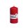 Stumpenkerze 120/58mm cellophaniert, rot