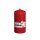 Stumpenkerze 130/68mm cellophaniert, rot