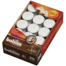 AAO Teelichte 30er Pack, 8h, weiß