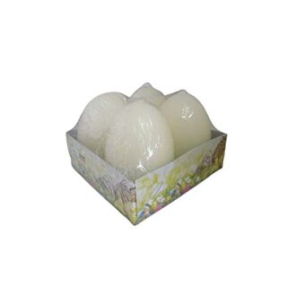 Eierkerzen 4er champanger 45x60mm Made in Germany #1