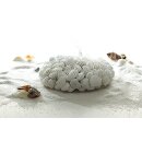 *V* Dekosteine, 1 kg, im Netz, weiß