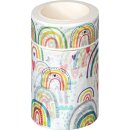 Deko Tape Funny Rainbows 2er