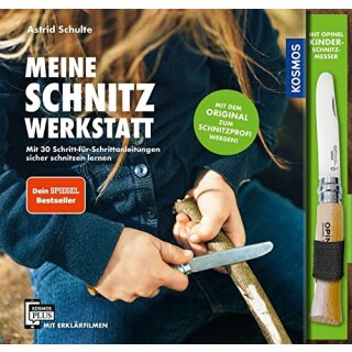 Meine Schnitzwerkstatt (inkl. Messer)