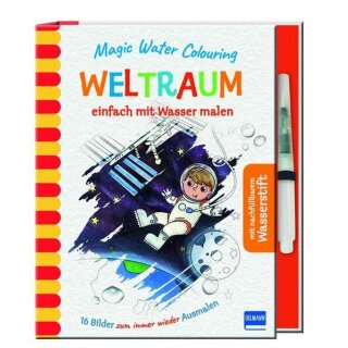 Magic Water Colouring Weltraum