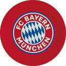 8 Teller FC Bayern München rund Papier 23 cm