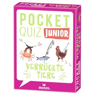 Pocket Quiz junior Verrückte Tiere