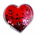 3D-Herz mit roten Folienherzen, aus Acryl, für 1...