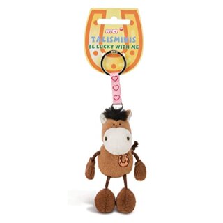 Schlüsselanhänger Talisminis Pferd braun 7cm