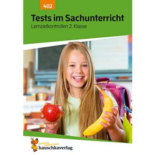 Übungsheft mit Tests im Sachunterricht 2. Klasse
