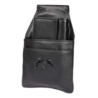 Kellnerset slim Nappa Leder schwarz