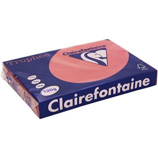 Trophee farbiges Papier, DIN A4, 120g/qm, kirschrot