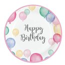 8 Teller KHappy Birthday Pastel