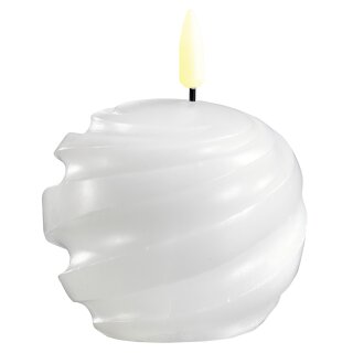 AAO LED-Kerze SWIRLED BALL