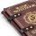 Magisches Notizbuch und Bleistift in PVC Box, 21cm x 16cm x 1,5cm