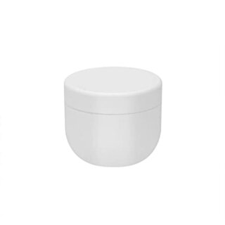Creme-Dose 10ml weiss einwandig, 2 St.