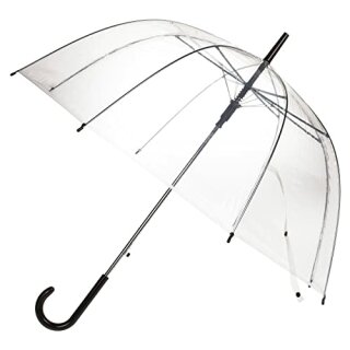 Kuppel-Regenschirm, Transparent, mit Automatiköffnung, D: 85 cm