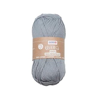 Cotton 100% Baumwolle, 50g grau