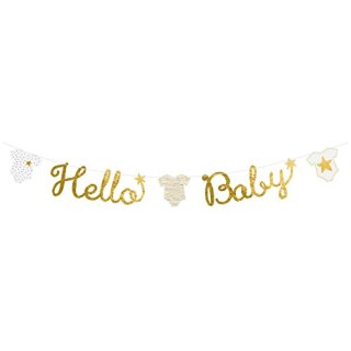 Partykette Hello Baby Papier Länge 160 cm