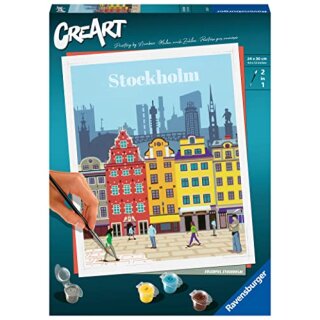 Farbenfrohes Stockholm