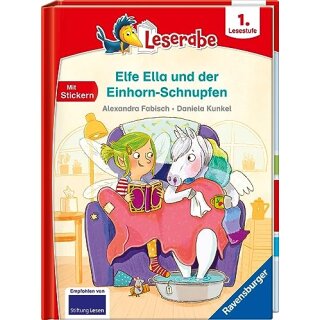 Leserabe - 1. Lesestufe: Elfe Ella und der Einhorn-Schnupfen