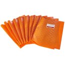 10 x Hefthülle A4 orange