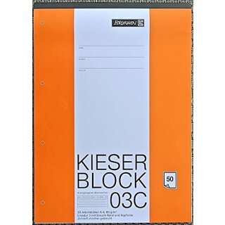 10 x Kieserbl A4 Lin03 80g 50Bl gel