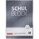 10 x Schulbl A4 90g 50Bl Lin28 Premium