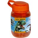 Doppelanspitzer T-Rex World (orange, mit Kappe)