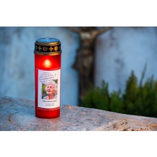 LED Outdoor Grablampe MEMORIA RED